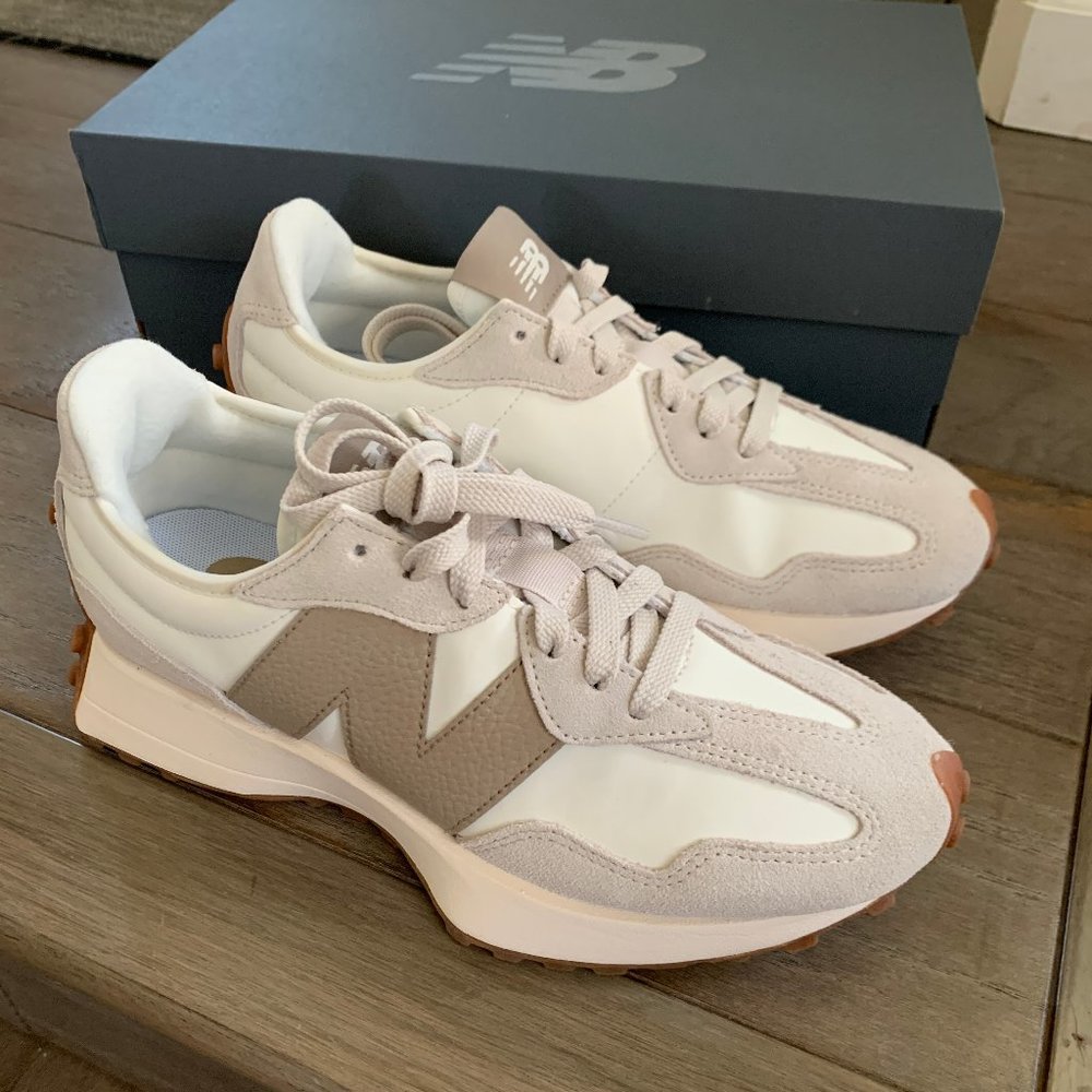 New Balance 327 Moonbeam/ Driftwood - Picture 3 of 6